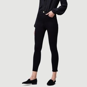 FRAME DENIM Le Color Crop in Film Noir, Size 25, Mid Rise, Skinny, Stretch